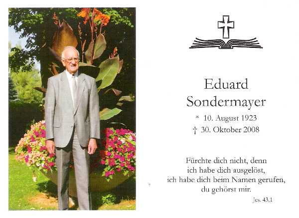 Eduard Sondermayer